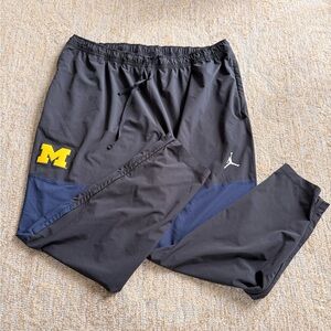 Jordan Michigan windbreaker pants